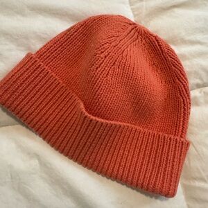 Cozy Kids' Summer and Storm Australian made Orange Knit Beanie